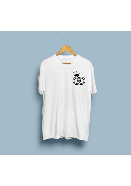 Oversize Tektaş Pırlanta ve Yüzük Tasarım Unisex T-Shirt