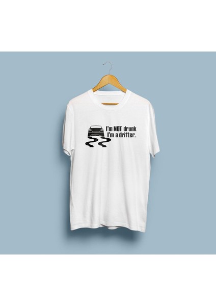 Oversize Sarhoş Değilim Drift Yapıyorum Unisex T-Shirt
