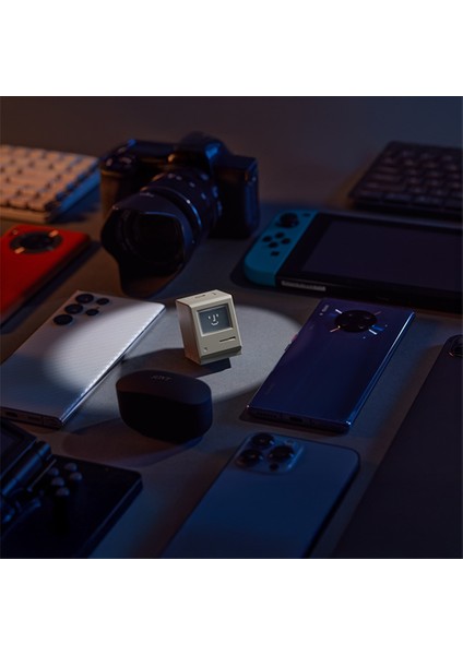 Retro 35 Gan Şarj Cihazı - Beyaz