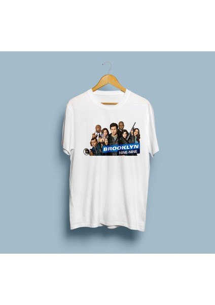 Oversize Brooklyn Nine-Nine Karakterler Unisex T-Shirt