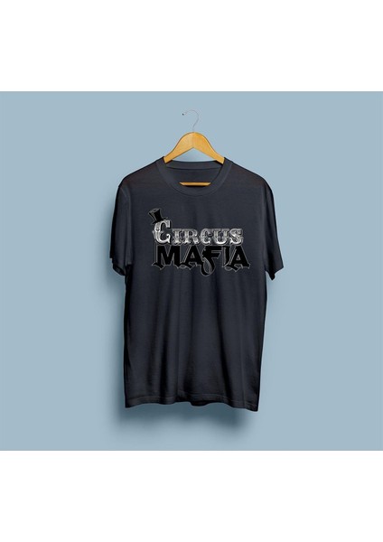 Oversize Circus Mafia Tasarım Unisex T-Shirt