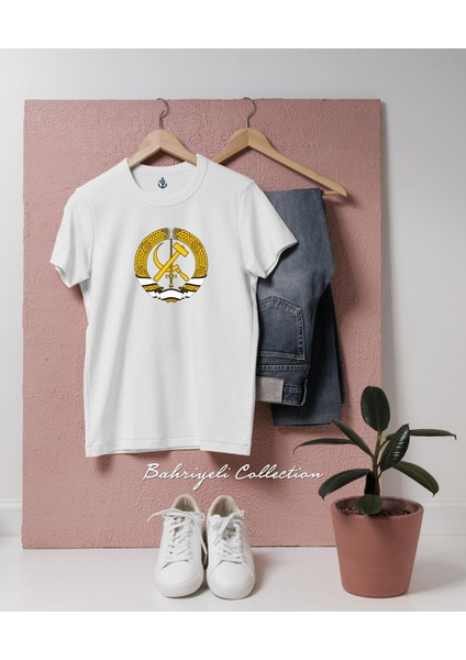 Oversize Republics Of The Soviet Union Tasarımlı Unisex T-Shirt