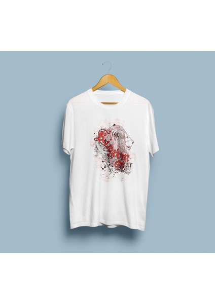 Oversize Kingdom Fear Tasarım Unisex T-Shirt