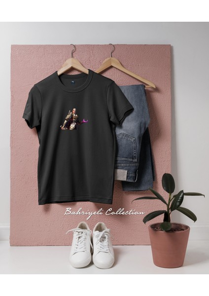 Oversize Metin2 Sura Tasarımlı Unisex T-Shirt