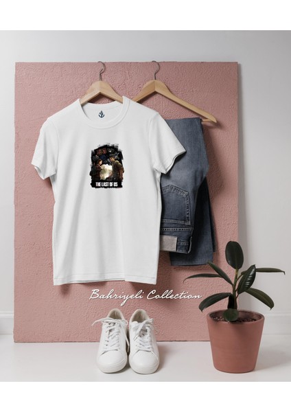 Oversize The Last Of Us Counter Tasarımlı Unisex T-Shirt