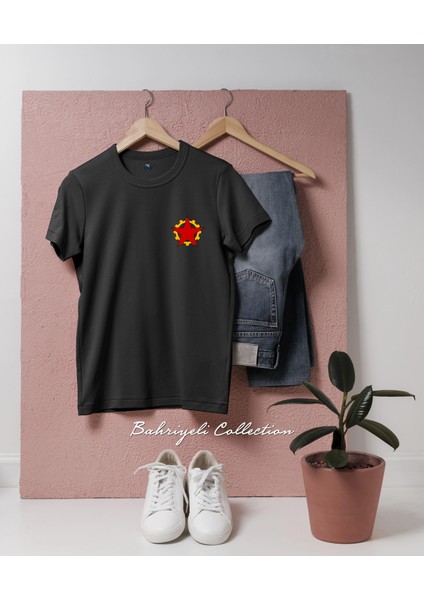 Oversize Communism Socialism Tasarımlı Unisex T-Shirt