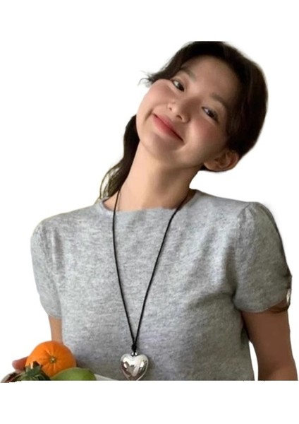 Kadın Uzun Kalp Kolye Ucu (Yurt Dışından) fiyatları