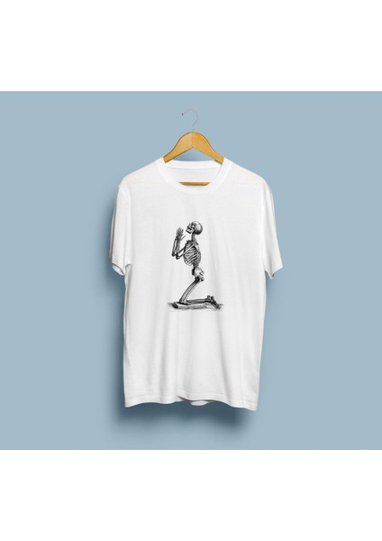 Oversize Dua Eden Insan Iskeleti Unisex T-Shirt