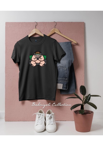 Oversize Minecraft Sudden Attack Garry's Mod Gamer Tasarımlı Unisex T-Shirt