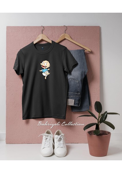 Oversize The Rugrats Character, Tommy Pickles Tasarımlı Unisex T-Shirt fiyatları