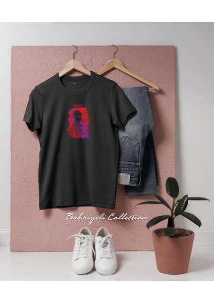 Oversize Wolfgang Amadeus Mozart Tasarımlı Unisex T-Shirt fiyatları