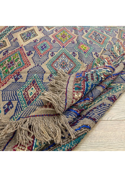 Diaz Dekoratif El Dokuma Kilim 127X159 cm