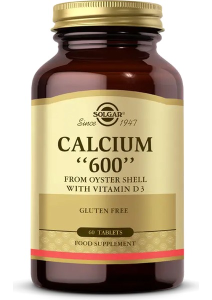 Calcium 600 Oyster Shell 60 Tablet modelleri