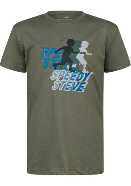 Aja Çocuk Baskılı T-Shirt 210