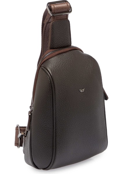 Kahve Hakiki Deri Unisex Çapraz Askılı Çanta - S1AC00021511-A42 fiyatları