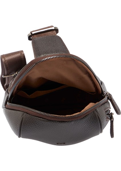Kahve Hakiki Deri Unisex Çapraz Askılı Çanta - S1AC00021511-A42 fırsatları