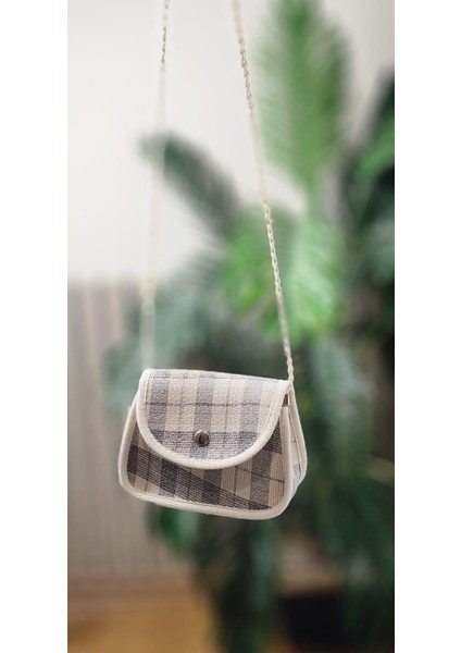 Kız Çocuk Keten Elbise Çanta Hediyeli 2'li Takım fırsatları