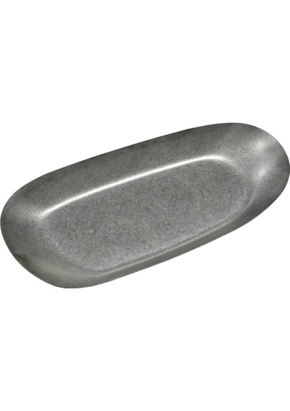 Açık Büfe Retro Sunum Tabağı 31*15 cm