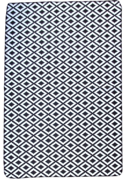 Staywithlove Kilim Saçaksız Dokuma Kilim Robot Süpürgeye Uygun Çift Taraflı Kullanılabilir Çamaşır Makinesinde Yıkanabilir
