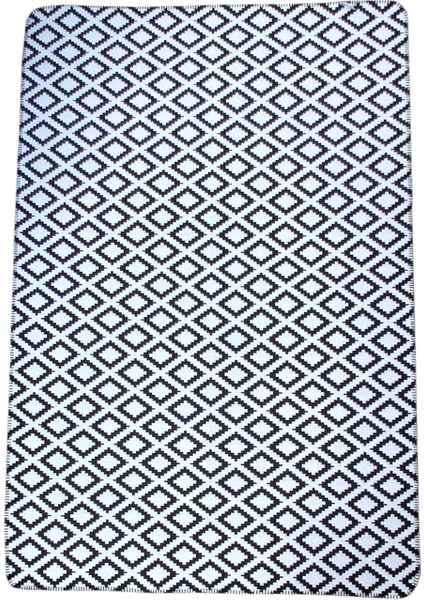 Staywithlove Kilim Saçaksız Dokuma Kilim Robot Süpürgeye Uygun Çift Taraflı Kullanılabilir Çamaşır Makinesinde Yıkanabilir