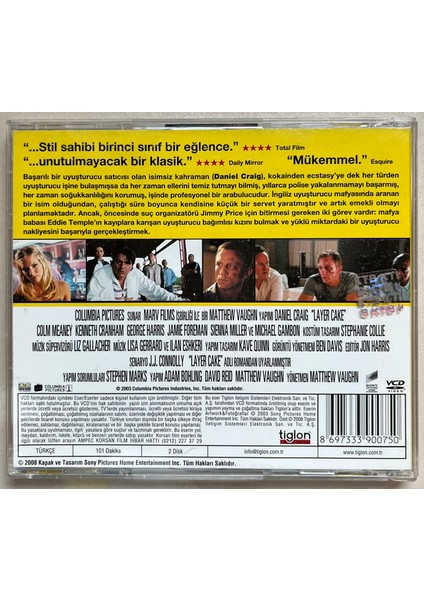 Bir Dilim Suç VCD (Orjnal Dönem Baskı Vcd)