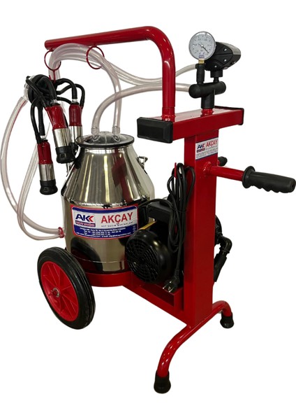 A1008 Tek Sağım Tek Güğüm Cyk Süt Sağım Makinesi 30 Litre (Kuru)