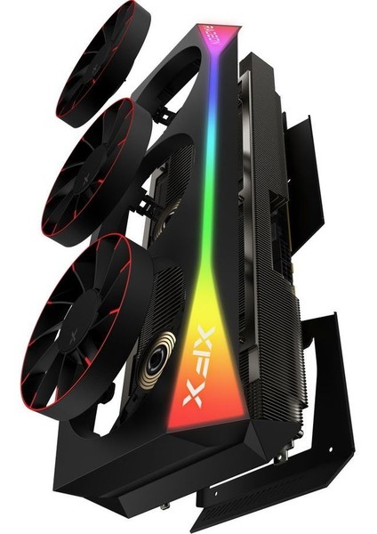Mercury Amd Radeon Rx 9070XT Oc Magnetic Air Edition With Rgb 16GB Gddr6 HDMI 3 Fan