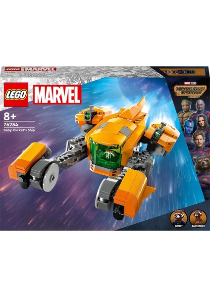 Marvel Bebek Rocket’in Gemisi 76254-8 Yaş ve Üzeri (330 Parça)