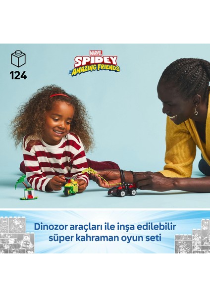 Marvel Spidey ve Inanılmaz Arkadaşları 11198-4 Yaş ve ÜZERI(124 Parça)