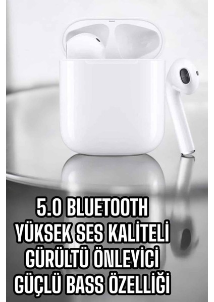 Tws Bluetooth Kablosuz Kulaklık | Dokunmatik Kontrol, Şarj Kutulu,