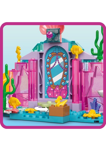 Disney Princess Ariel’in Kristal Mağarası 43254 – 4 Yaş ve ÜZERI(141 Parça)