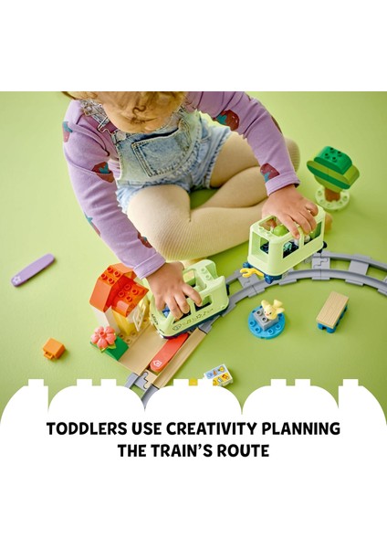 Duplo Town Interaktif Macera Treni 10427-2 Yaş ve Üzeri(57 Parça)