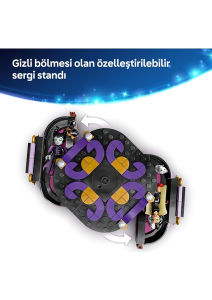 Disney Kötüleri Malefiz'in ve Cruella De Vil'in Elbiseleri 43262-9 Yaş ÜZERI(524 Parça)