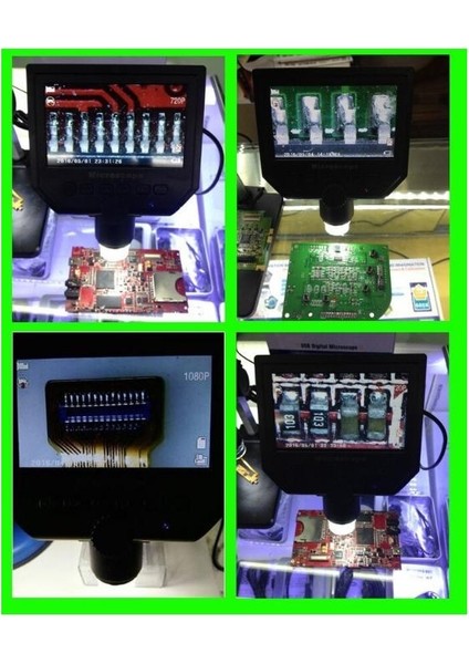600X Dijital 4.3 Inç LCD Ekranlı USB Microskop
