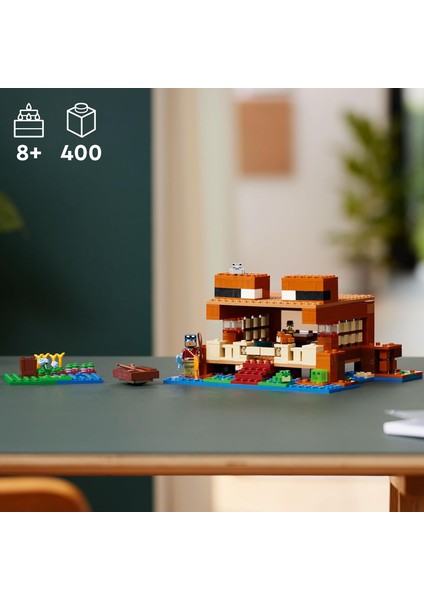 Minecraft Kurbağa Evi 21256-8 Yaş ve ÜZERI(400 Parça) indirimleri