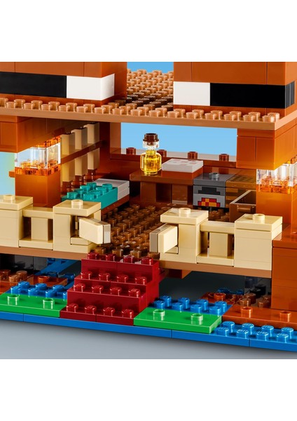 Minecraft Kurbağa Evi 21256-8 Yaş ve ÜZERI(400 Parça)