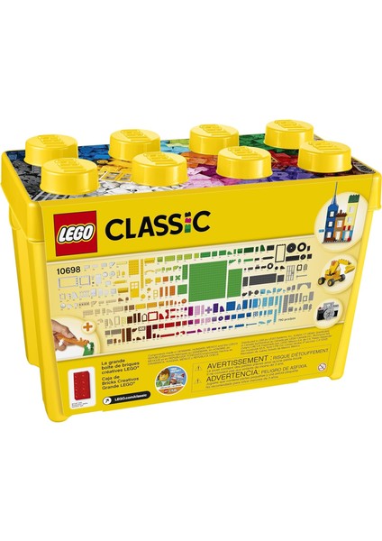 Classic LEGO Büyük Boy Yapım Kutusu 10698-4 Yaş ve Üzeri (790 Parça) indirimleri
