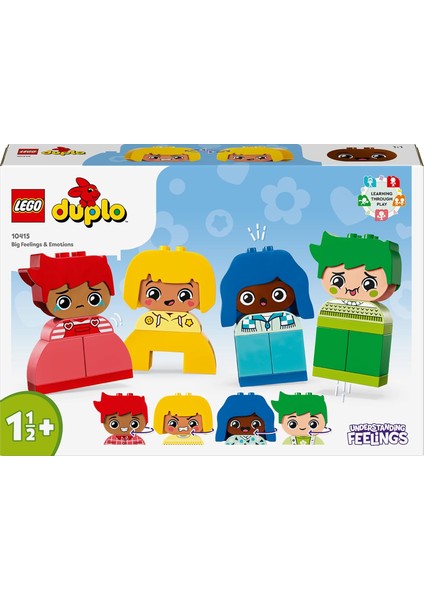 Duplo Ilk Büyük Duygularım 10415-1 Buçuk Yaş ve Üzeri(23 Parça)