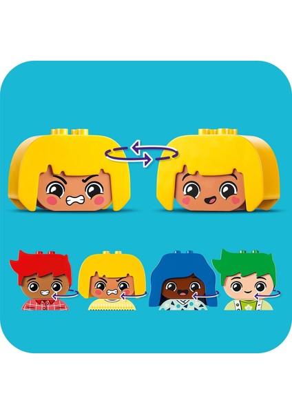 Duplo Ilk Büyük Duygularım 10415-1 Buçuk Yaş ve Üzeri(23 Parça)