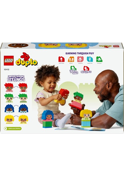Duplo Ilk Büyük Duygularım 10415-1 Buçuk Yaş ve Üzeri(23 Parça)