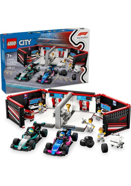 City F1 Garajı 60444-7 Yaş ve Üzeri (678 Parça)