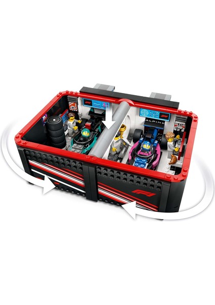 City F1 Garajı 60444-7 Yaş ve Üzeri (678 Parça)