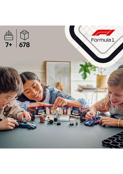 City F1 Garajı 60444-7 Yaş ve Üzeri (678 Parça)