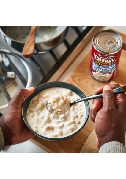 Soup That Eats Like A Meal New England Clam Chowder Konserve Hazır Yemek 533 gr fiyatları