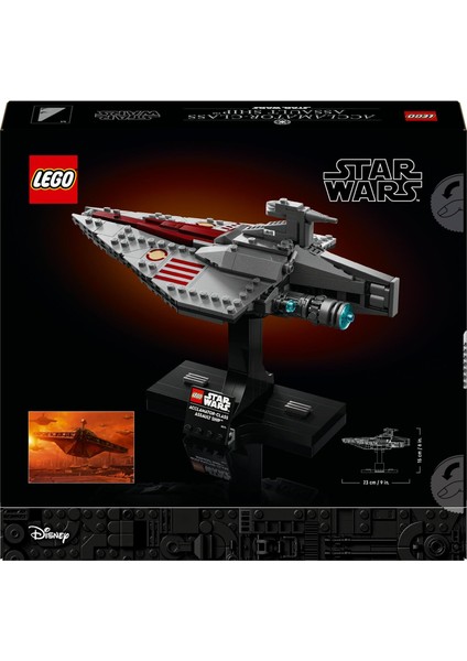 Star Wars Acclamator Sınıfı Hücum Gemisi 75404 -Yetişkinler IÇIN(450 Parça) fırsatları
