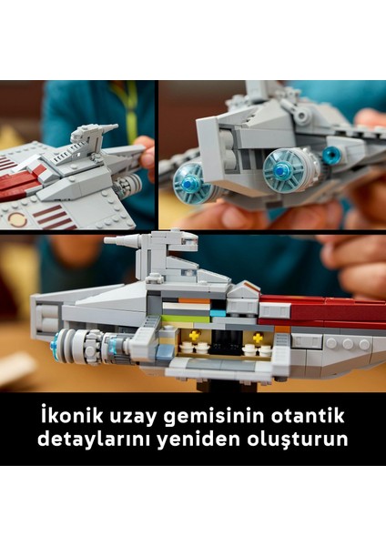 Star Wars Acclamator Sınıfı Hücum Gemisi 75404 -Yetişkinler IÇIN(450 Parça)