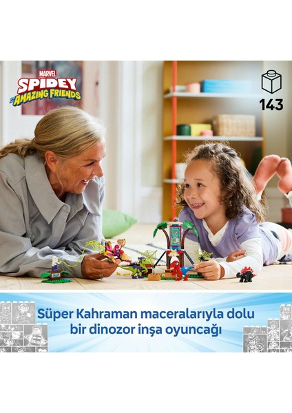 Marvel Spidey ve Inanılmaz Arkadaşları Ağaç Ev Karargahında 11200-4 Yaş ve ÜZERI(143 Parça) indirimleri