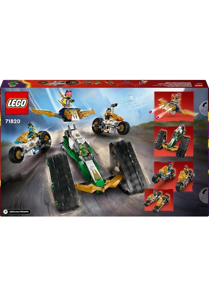 Ninjago 71820 Ninja Team Combo Vehicle