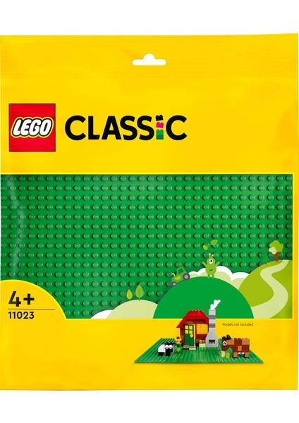 Classic Yeşil Zemin 11023-4 Yaş ve Üzeri LEGO Zemini(1 Parça)