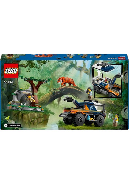 City Orman Kaşifinin Arazi Kamyonu 60426-6 Yaş ve Üzeri (314 Parça) fırsatları